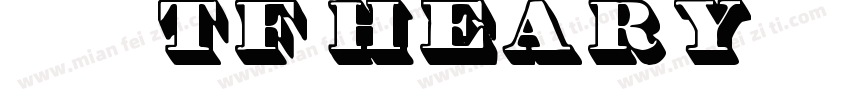 斤源石黑體TF Heary字体转换